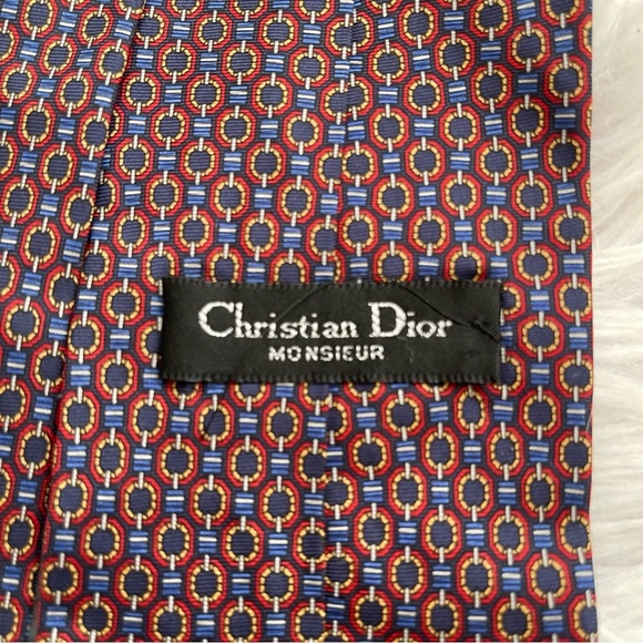 CHRISTIAN DIOR men silk tie - Picture 6 of 6